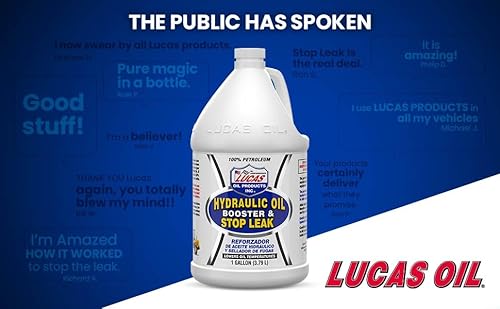 New Hydraulic Oil and Stop Leak For Lucas Oil 10018 - Image 4