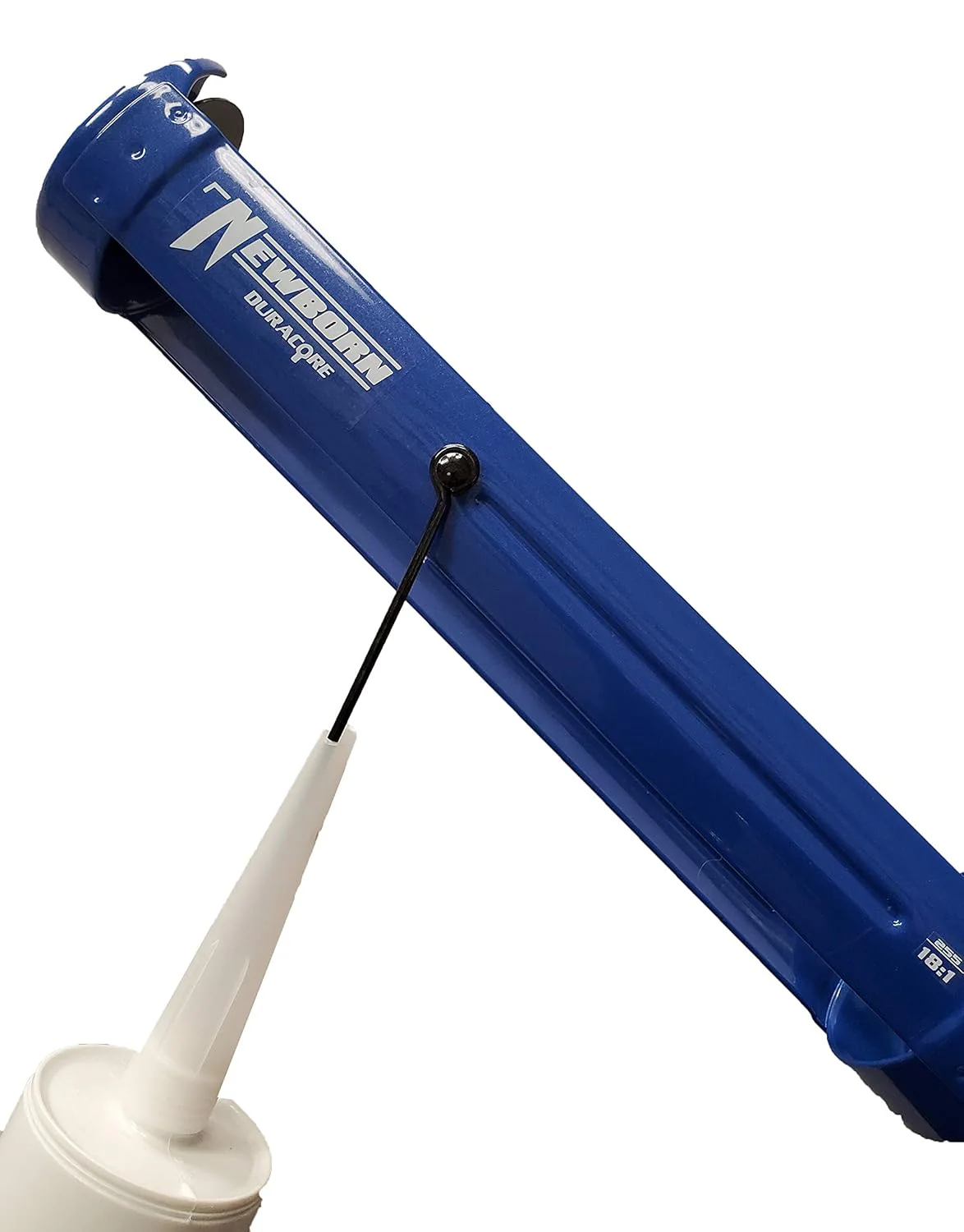 Newborn Super Smooth Rod Revolving Frame Caulking Gun, 1/4 Gallon Cartridge, 18:1 Thrust Ratio - Image 5