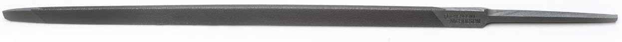Crescent Nicholson 4" Triangle Single Cut Extra Slim Taper File - 14547MN - Image 2