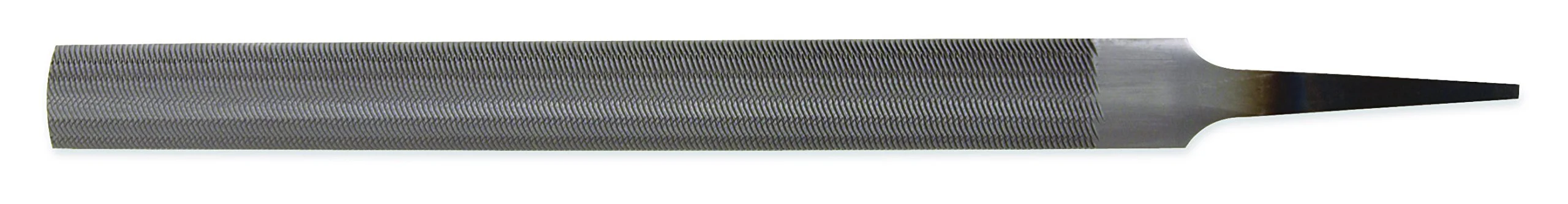 Nicholson 21881N 6" Half Round Double Cut Bastard File, Carded