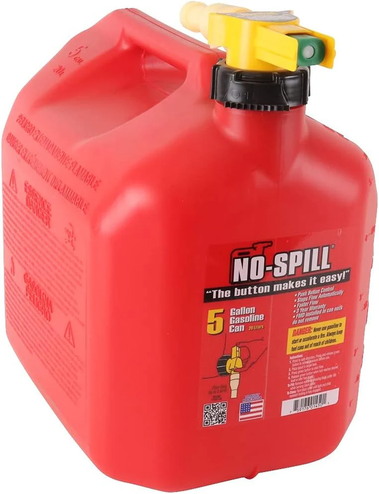 1450 5-Gallon Poly Gas Can (CARB Compliant),Red - Image 2