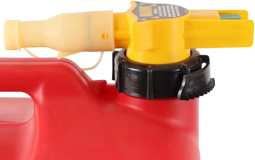 1450 5-Gallon Poly Gas Can (CARB Compliant),Red - Image 4