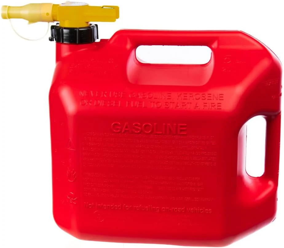 No-Spill NSP-1460, 5 Gallon Gas Can for Fuel with View Stripe,Red - Image 4