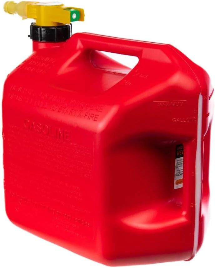 No-Spill NSP-1460, 5 Gallon Gas Can for Fuel with View Stripe,Red - Image 5