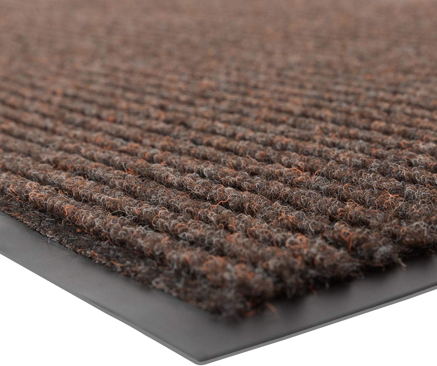 ‎Notrax | ‎109S0310BR | Notrax 109 Brush Step Carpeted Indoor/Outdoor Entrance Mat for Home or Office, 3' X 10', Absorbent Slip Resistant Heavy Duty Entry Mat, Brown, 109S0310BR - Image 2