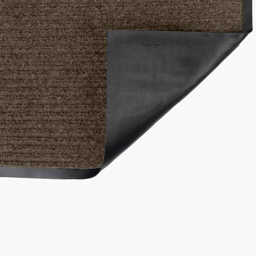 Notrax 109 Brush Step Carpeted Indoor/Outdoor Entrance Mat for Home or Office, 3' X 5', Absorbent Slip Resistant Heavy Duty Entry Mat, Brown, 109S0035BR - Image 3