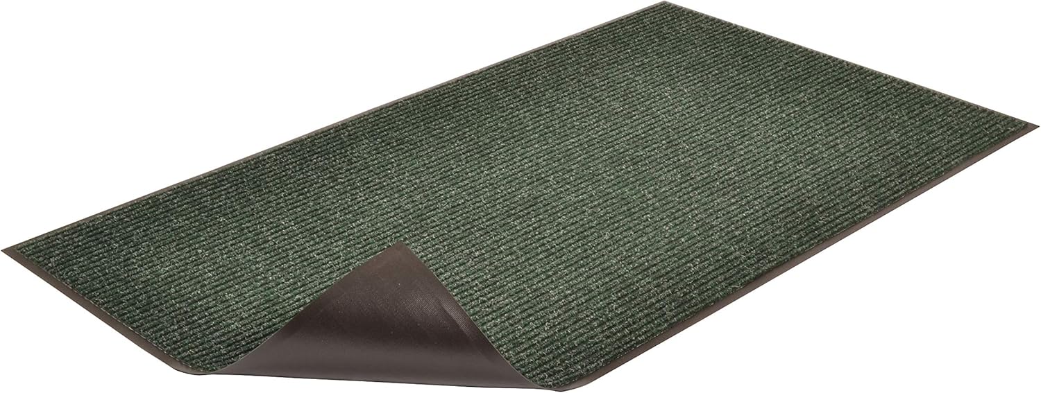 Notrax 109 Brush Step Carpeted Indoor/Outdoor Entrance Mat for Home or Office, 3' X 5', Absorbent Slip Resistant Heavy Duty Entry Mat, Hunter Green, 109S0035GN - Image 4