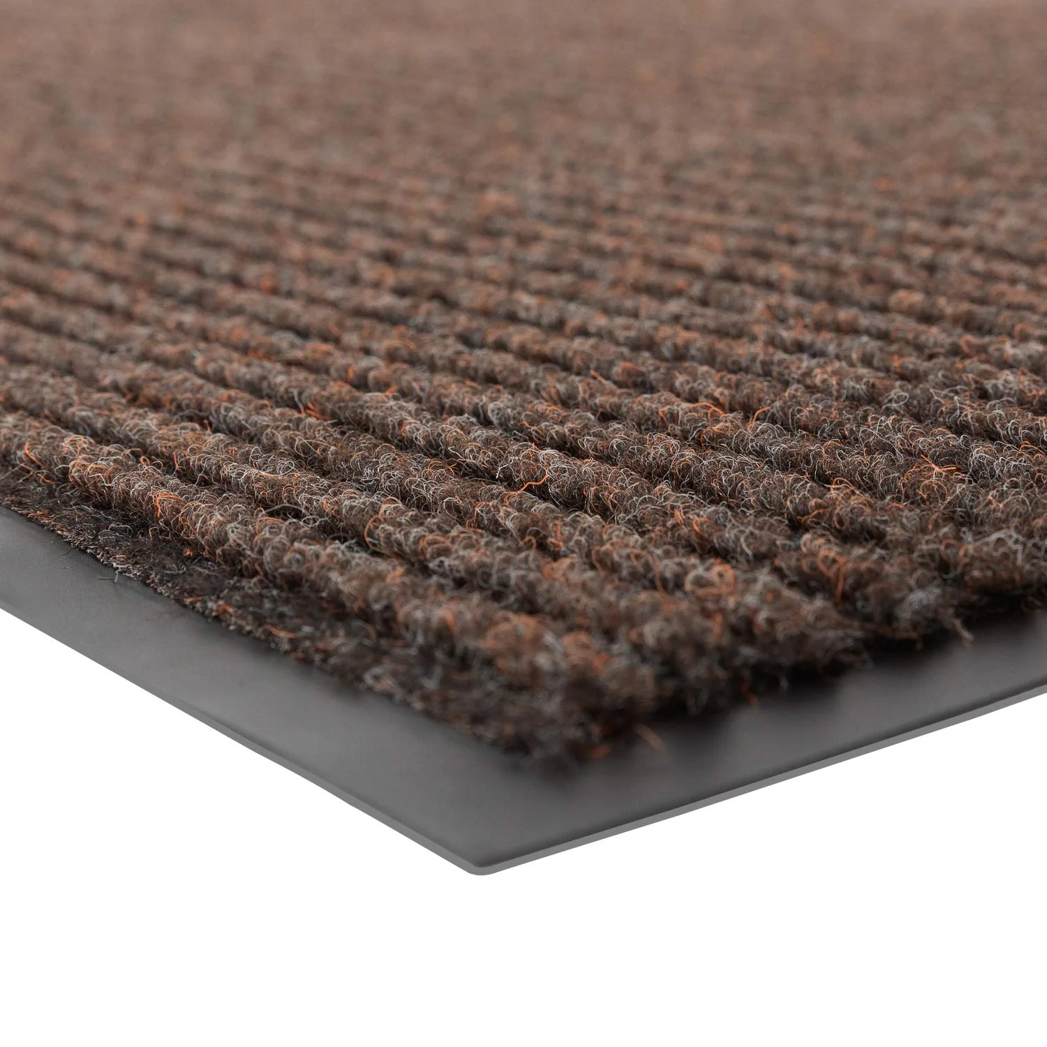Notrax 109 Brush Step Carpeted Indoor/Outdoor Entrance Mat for Home or Office, 3' X 6', Absorbent Slip Resistant Heavy Duty Entry Mat, Brown, 109S0036BR