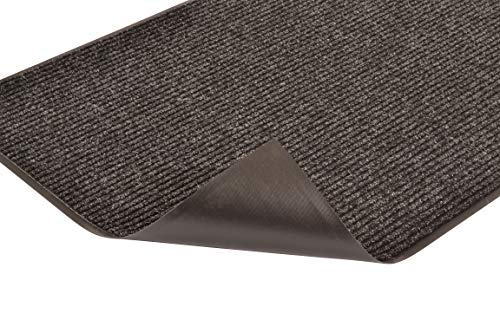 Notrax 109S0046CH Brush Step Carpeted Indoor/Outdoor Entrance Mat for Home or Office, 4' x 6', Absorbent Slip Resistant Heavy Duty Entry Mat, Charcoal - Image 4