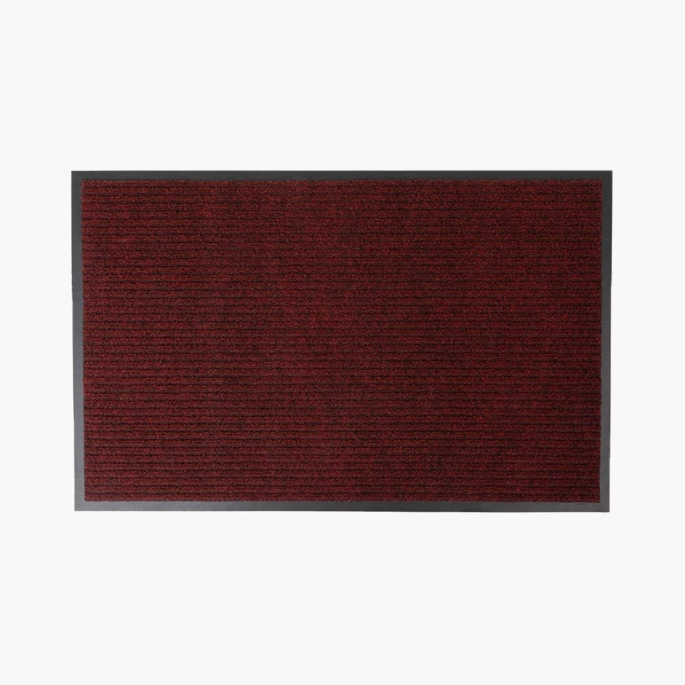 Notrax 109 Brush Step Carpeted Indoor/Outdoor Entrance Mat, 4' X 8' (Rectangular) Absorbent Slip Resistant Heavy Duty Entry Mat, Red/Black - 109S0048RB - Image 10