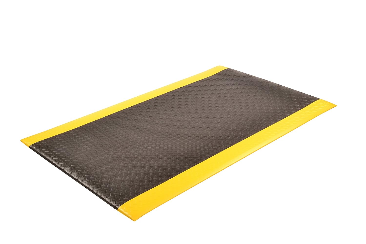 Notrax 419 Diamond Sof-Tred W/Dyna-Shield Anti-Fatigue Safety Mat, for Home or Business 3' X 12' Black/Yellow 3'W x 12'L x 1/2" Thick Black/Yellow - Image 3