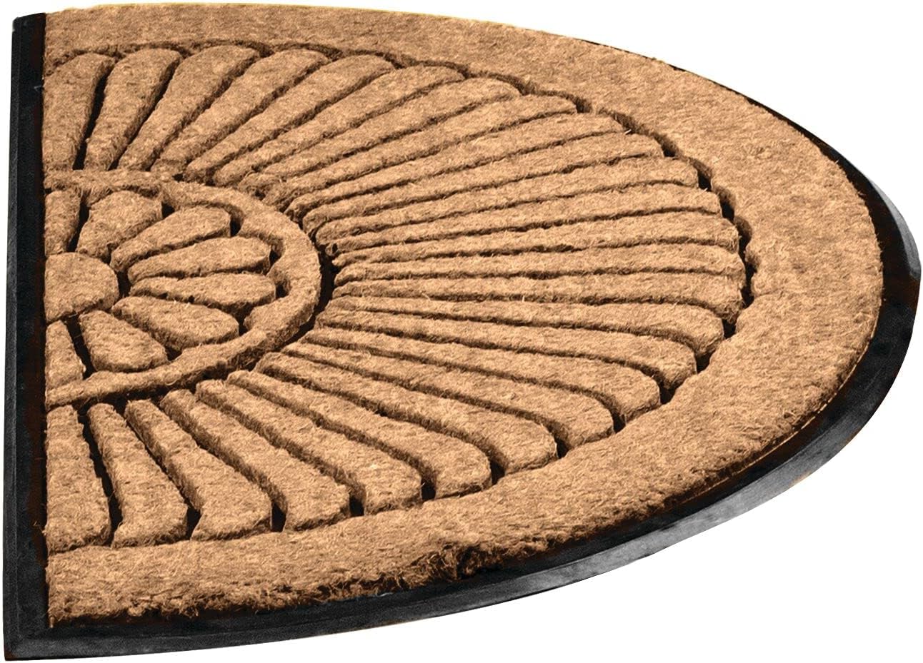 Notrax | C04S2439CR | Notrax, Crescent, Rubber-Backed Natural Coir Doormat, Entry Mat for Indoor or Outdoor Use, 24"x39", C04 (C04S2439CR) - Image 7