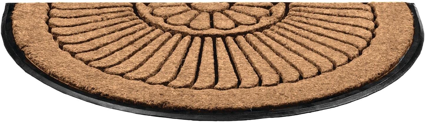 Notrax | C04S2439CR | Notrax, Crescent, Rubber-Backed Natural Coir Doormat, Entry Mat for Indoor or Outdoor Use, 24"x39", C04 (C04S2439CR) - Image 8