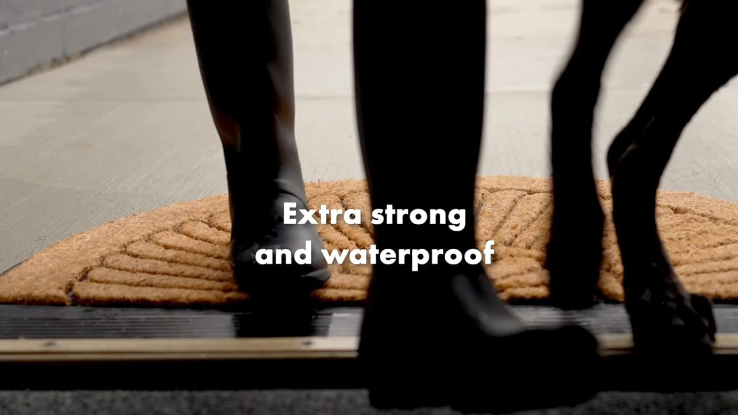 Notrax | C04S2439CR | Notrax, Crescent, Rubber-Backed Natural Coir Doormat, Entry Mat for Indoor or Outdoor Use, 24"x39", C04 (C04S2439CR) - Image 9