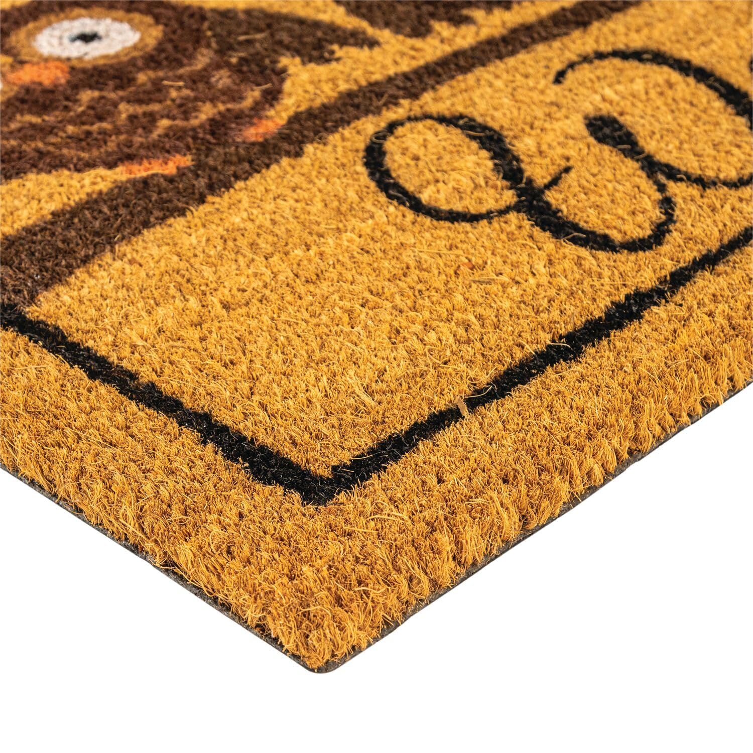 NoTrax, Owl, Vinyl-Backed Natural Coir Doormat, 18" x 30" - C12S1830OW - Image 8
