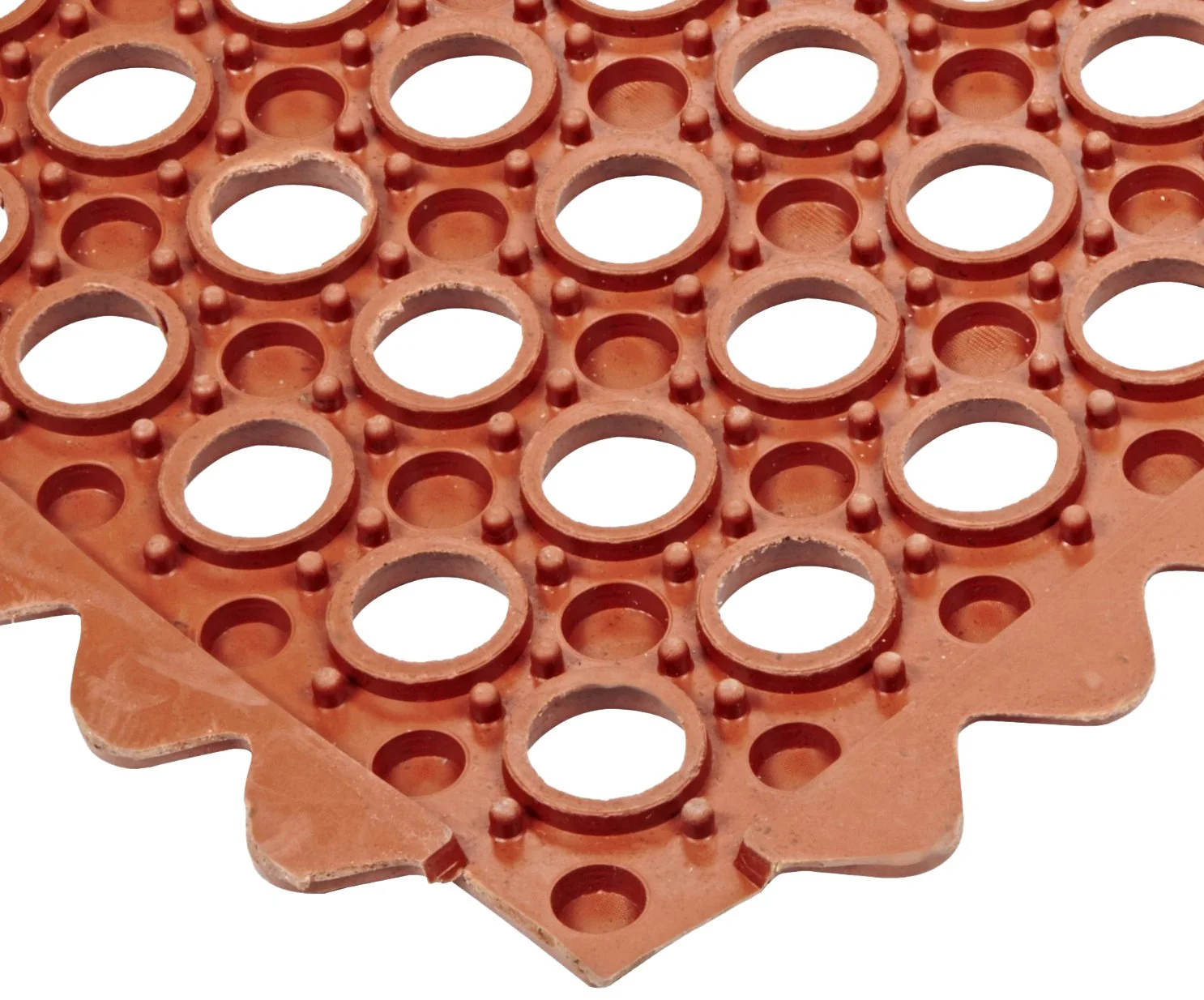 NoTrax T32 UltraMat� Lightweight Modular Anti-Fatigue Drainage Mat, 3' X 5' Red - Image 3