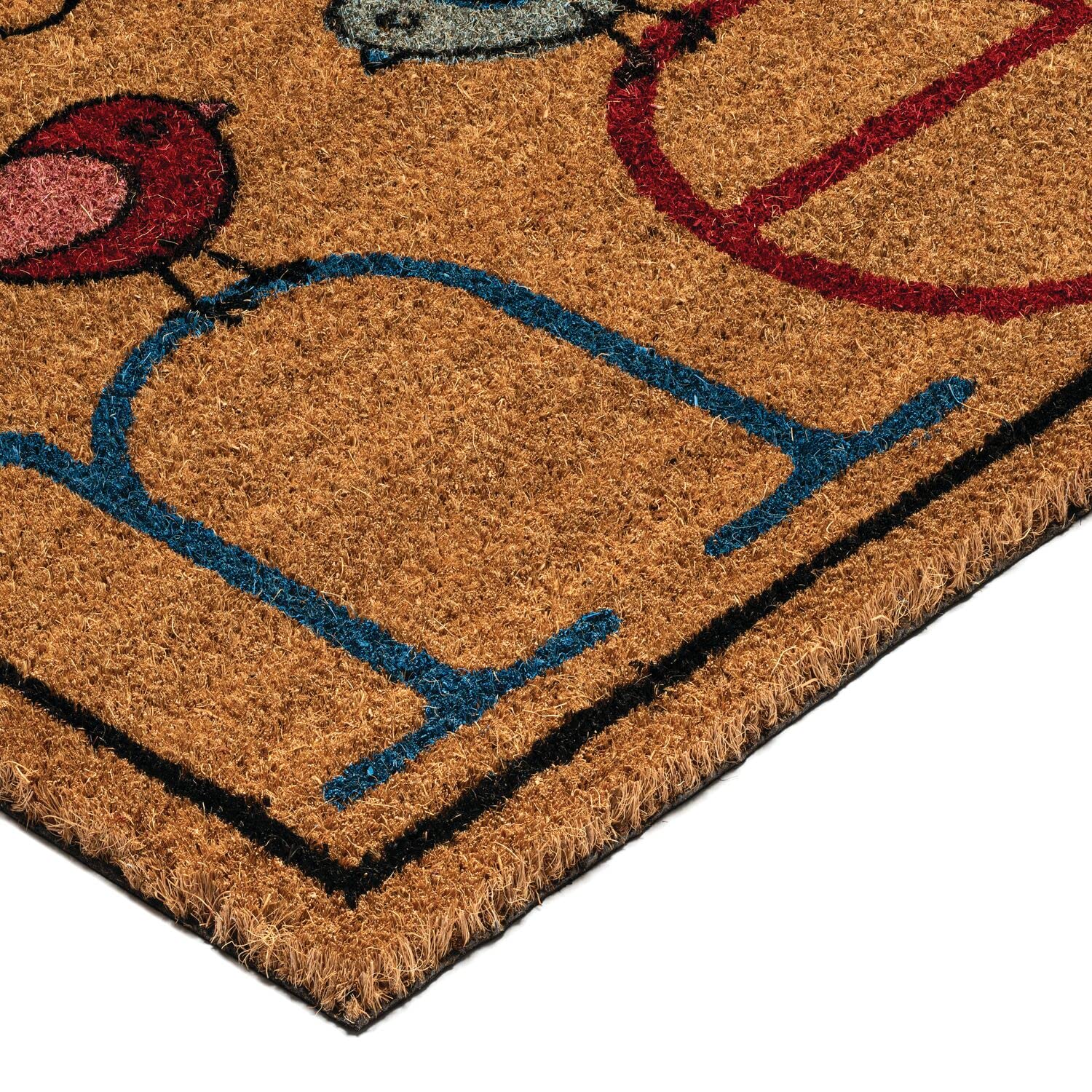 NoTrax, Welcome Nest, Vinyl-Backed Natural Coir Doormat, Entry Mat for Indoor or Outdoor Use, 18"x30", C12 (C12S1830NW) - Image 6