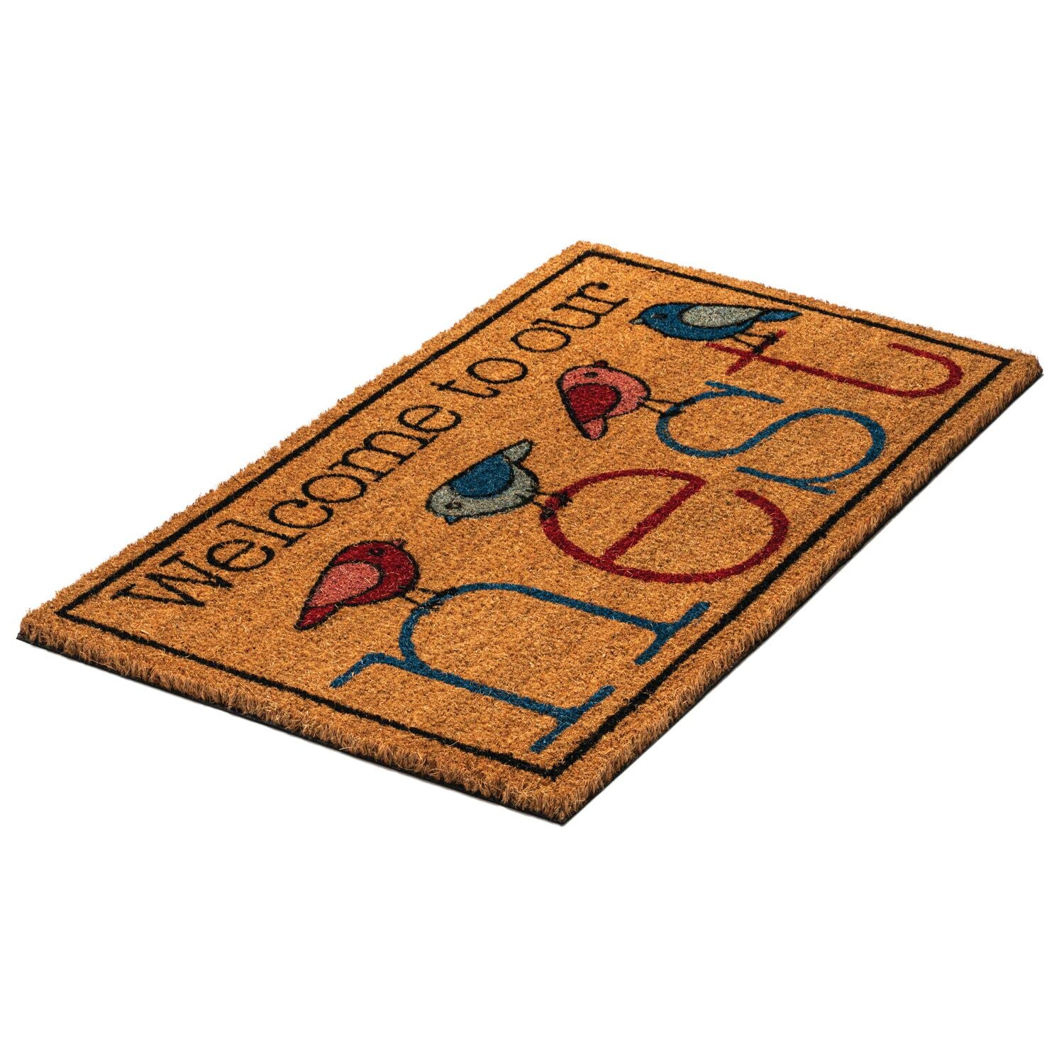 NoTrax, Welcome Nest, Vinyl-Backed Natural Coir Doormat, Entry Mat for Indoor or Outdoor Use, 18"x30", C12 (C12S1830NW) - Image 9