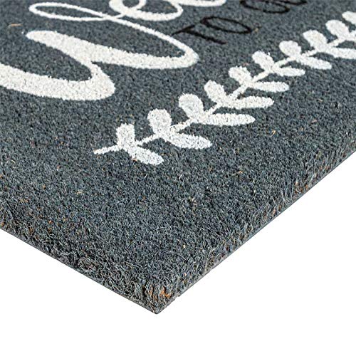 Notrax | C12S1830OH | NoTrax, Welcome to Our Home, Vinyl-Backed Natural Coir Doormat, Entry Mat for Indoor or Outdoor Use, 18"x30", C12 (C12S1830OH) - Image 3