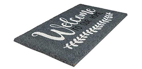 Notrax | C12S1830OH | NoTrax, Welcome to Our Home, Vinyl-Backed Natural Coir Doormat, Entry Mat for Indoor or Outdoor Use, 18"x30", C12 (C12S1830OH) - Image 5