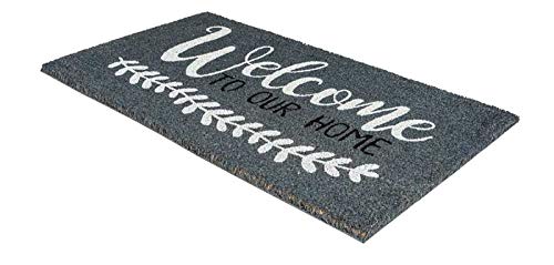 Notrax | C12S1830OH | NoTrax, Welcome to Our Home, Vinyl-Backed Natural Coir Doormat, Entry Mat for Indoor or Outdoor Use, 18"x30", C12 (C12S1830OH) - Image 6