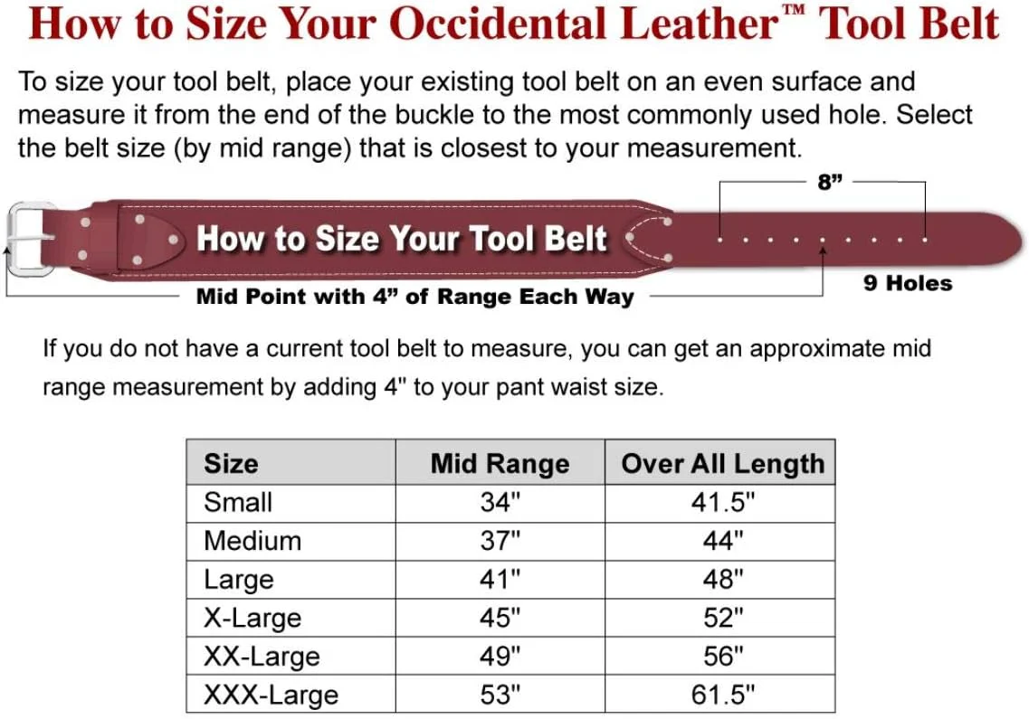 Occidental Leather 8089 SM OxyLights 7 Bag Framer Set - Image 3