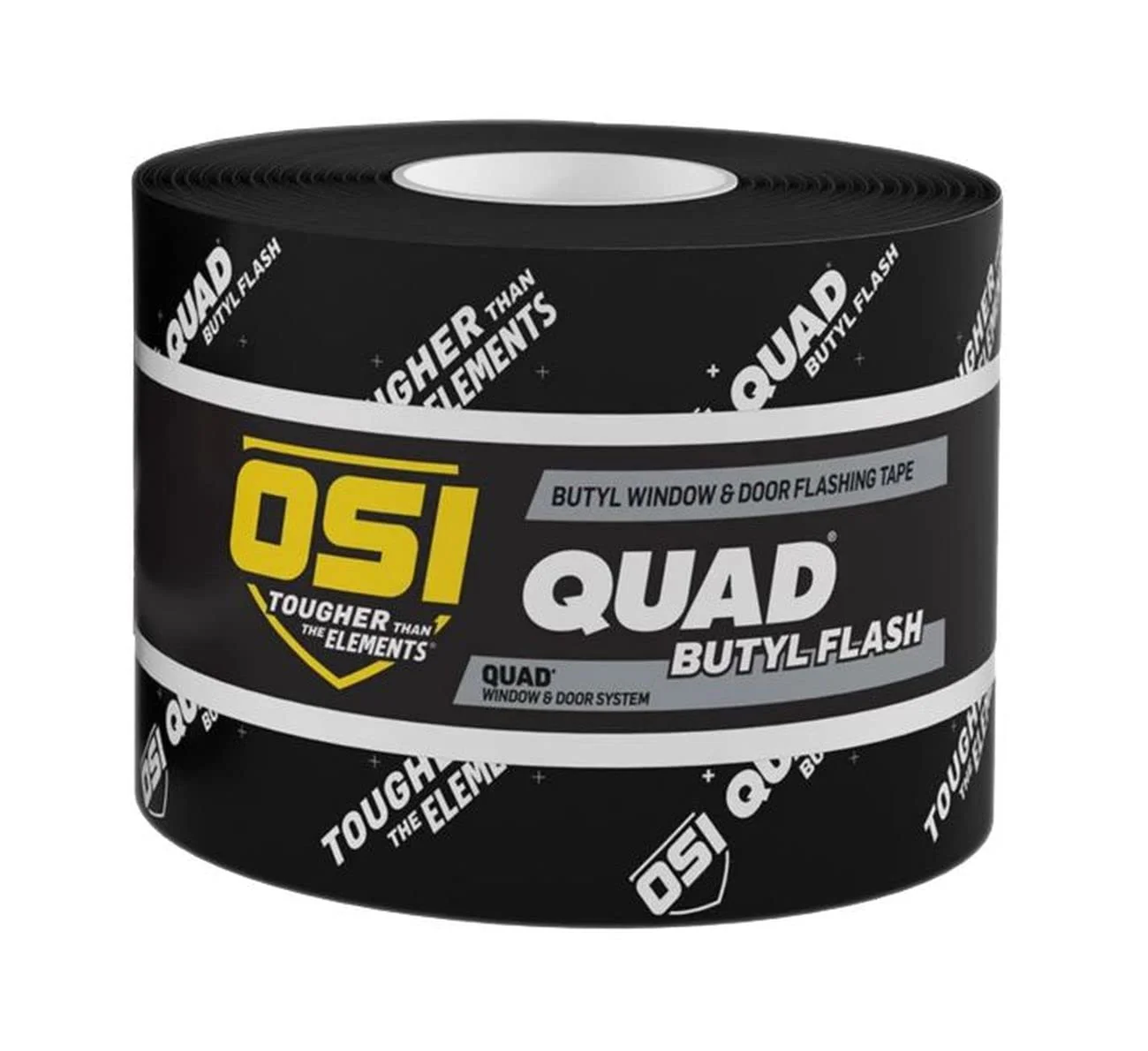 OSI 2876265 Butyl Flash Tape 4" X75' 12SC Black