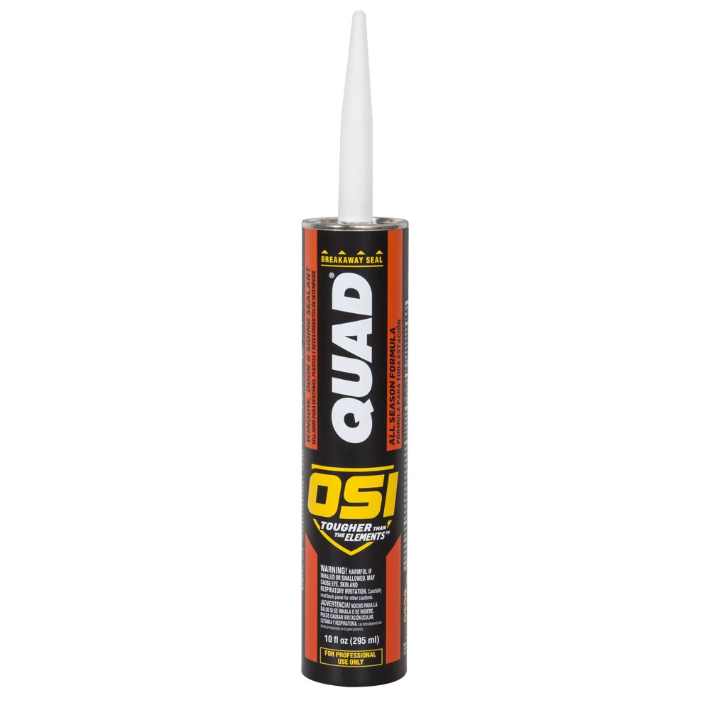 OSI Quad Window, Door and Siding Sealant Clay 333, 10 Fl Oz, Cartridge