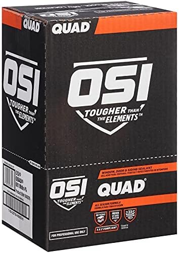 OSI Quad Window, Door and Siding Sealant Clay 333, 10 Fl Oz, Cartridge - Image 5