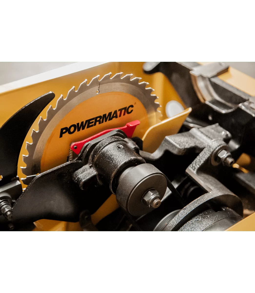 Powermatic 10 In. Tablesaw with ArmorGlide, 50 In. Rip Extension Table 5HP 3PH 460V PM2000T - Image 10