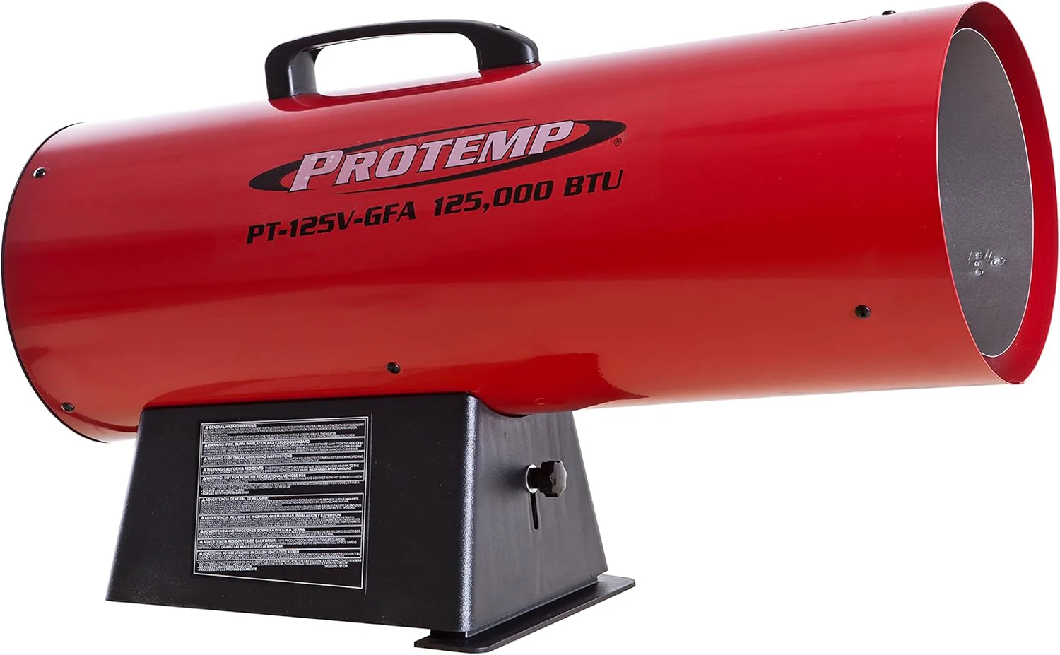 ProTemp PT-125V-GFA-A 125,000 BTU LP Propane Heater, For Warehouses, Garages, Barns and Workshops up to 3125 Sq feet - Image 6