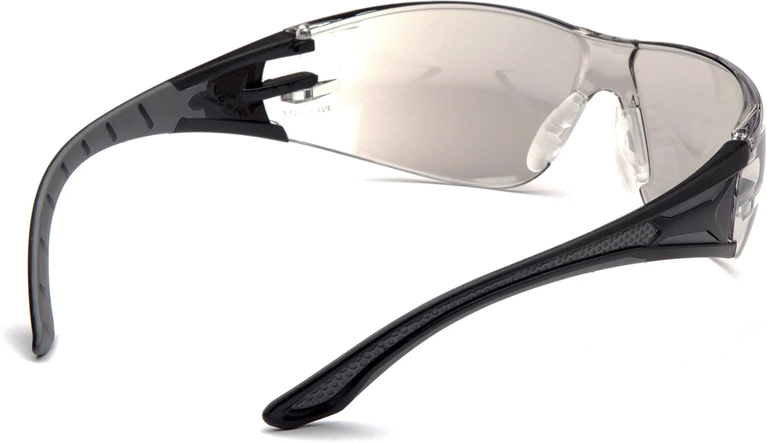 Pyramex SBG9680S Endeavor Plus Safety Glass Black/Gray Frame With Foam Padding Clear H2MAX Anti-fog Lens Standard - Image 4