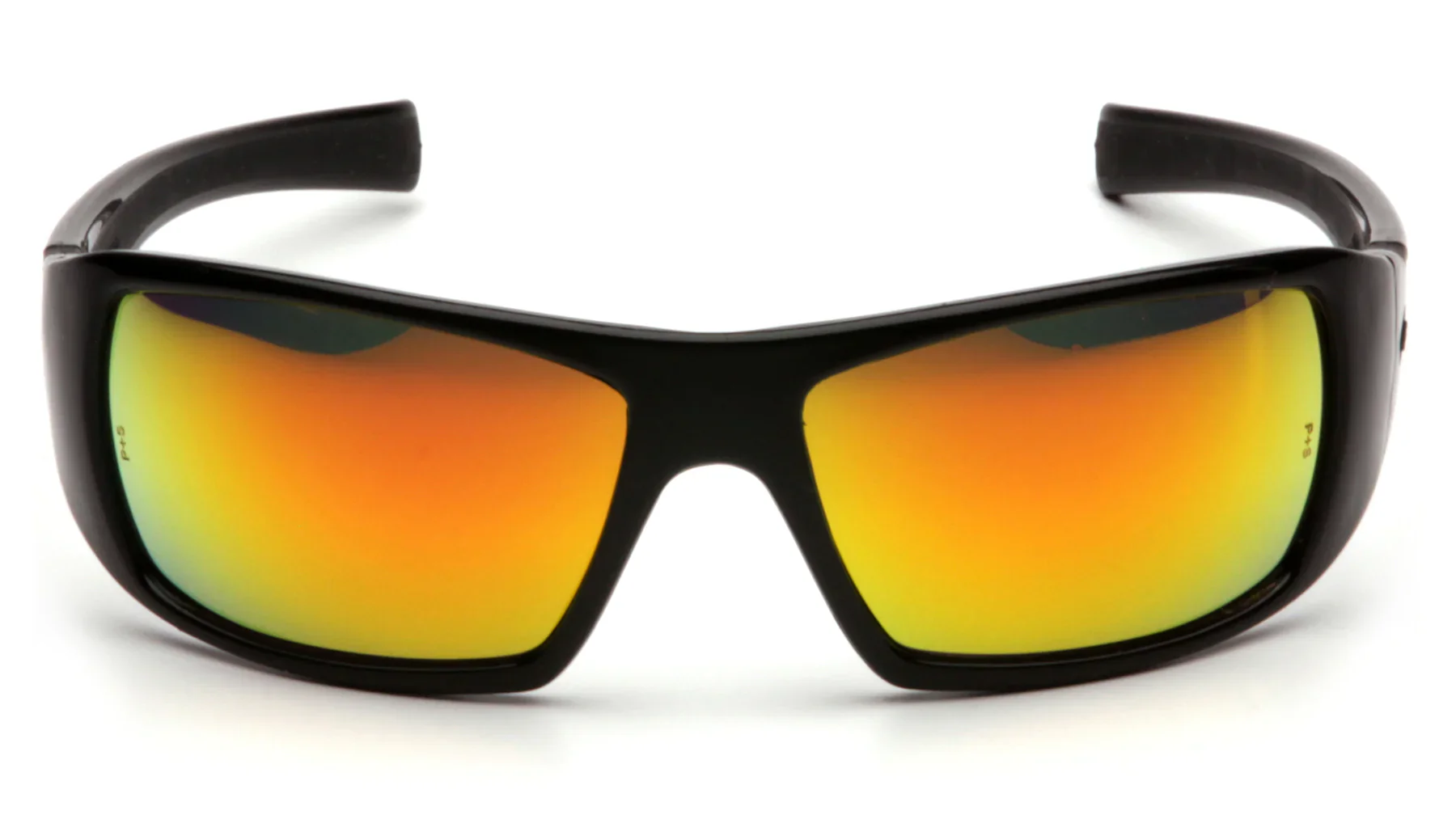 Pyramex Goliath Safety Eyewear (Black Frame | Ice Orange Lens) - Image 2
