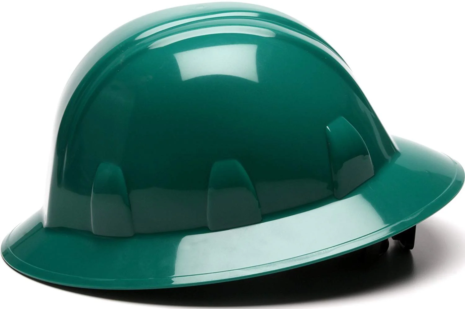 Pyramex Full Brim Hard Hat 4-Point Ratchet Suspension (12-Pack) - Image 3