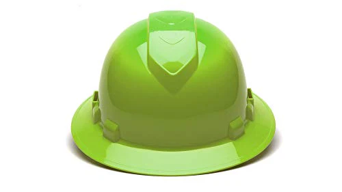 Pyramex Ridgeline Full Brim/Vented (Hi-Vis Lime)