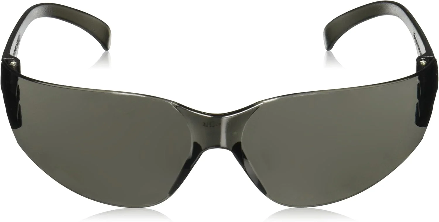 Pyramex Intruder Safety Eyewear Clear Frame Full Foam Padding Clear Anti-Fog Lens Standard Gray Lens/ Gray Frame - Image 2