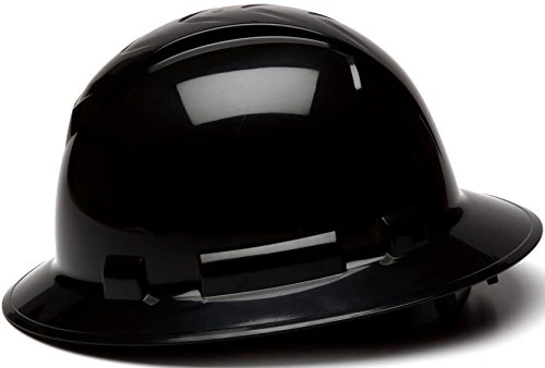 Pyramex Ridgeline Full Brim Hard Hat, 4-Point Ratchet Suspension - Image 3