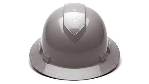 Pyramex Ridgeline Full Brim Hard Hat, 4-Point Ratchet Suspension - Image 2