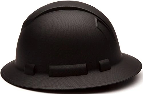 Pyramex Ridgeline Full Brim Hard Hat, 4-Point Ratchet Suspension - Image 3