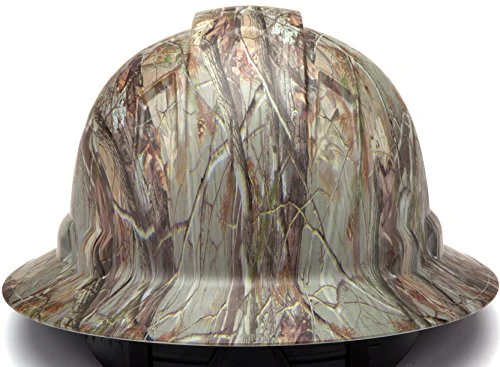 Pyramex Ridgeline Full Brim Hard Hat, 4-Point Ratchet Suspension - Image 2