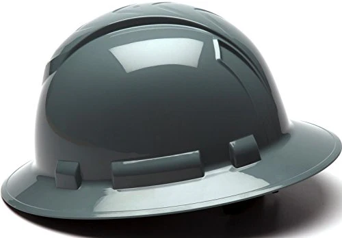 Pyramex Ridgeline Full Brim Hard Hat, 4-Point Ratchet Suspension - Image 3