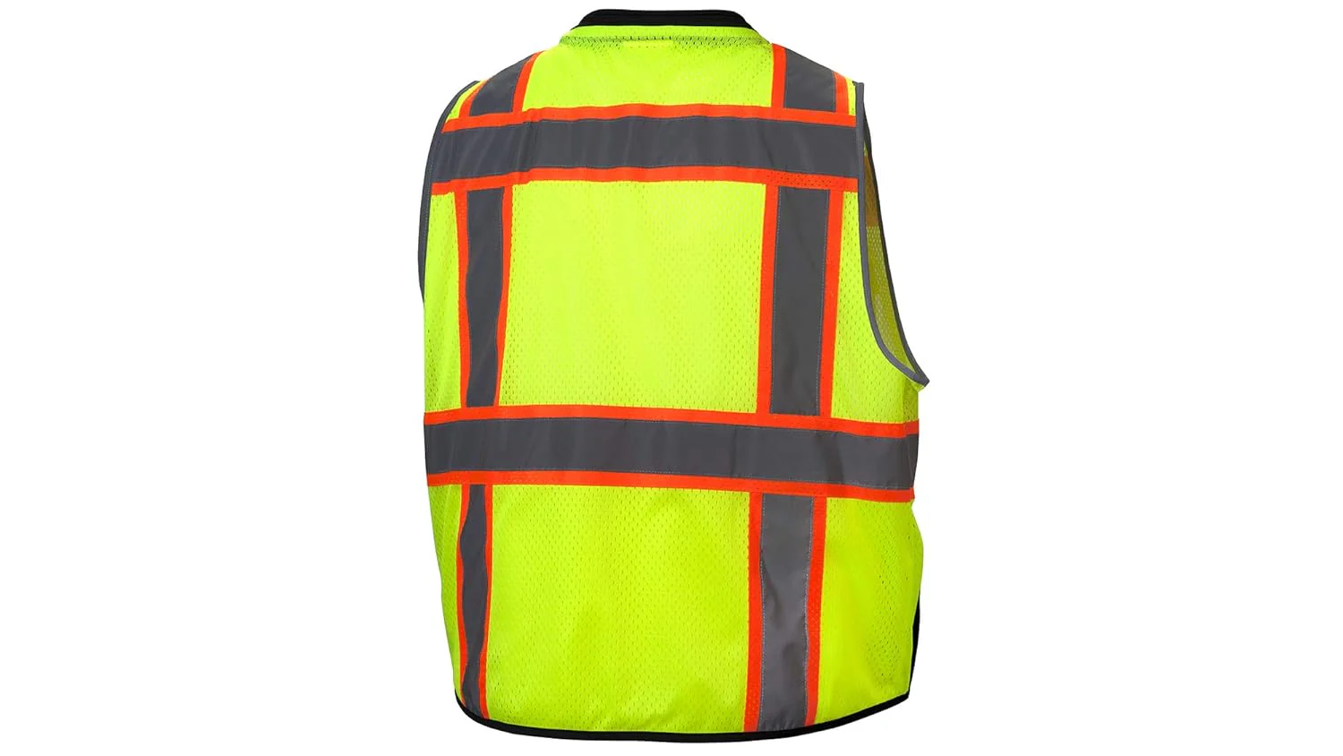 Pyramex (RVZ4410BX2) RVZ44 Series Vest Hi-Vis Lime - Black Bottom - Size 2X Large - Image 3