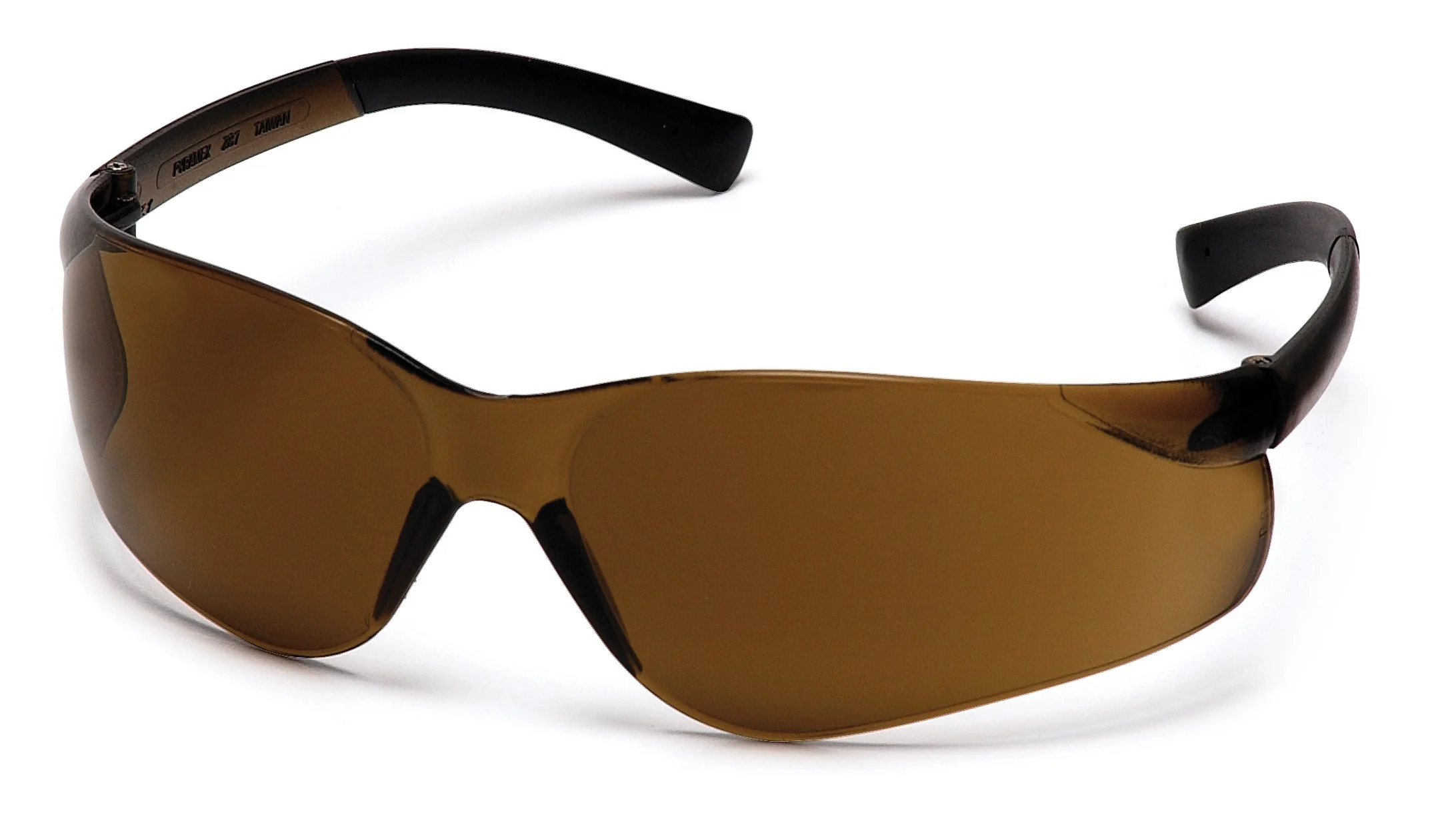 Pyramex S2515S Ztek Safety Glasses Coffee Lens Coffee Frame ANSI Z87+