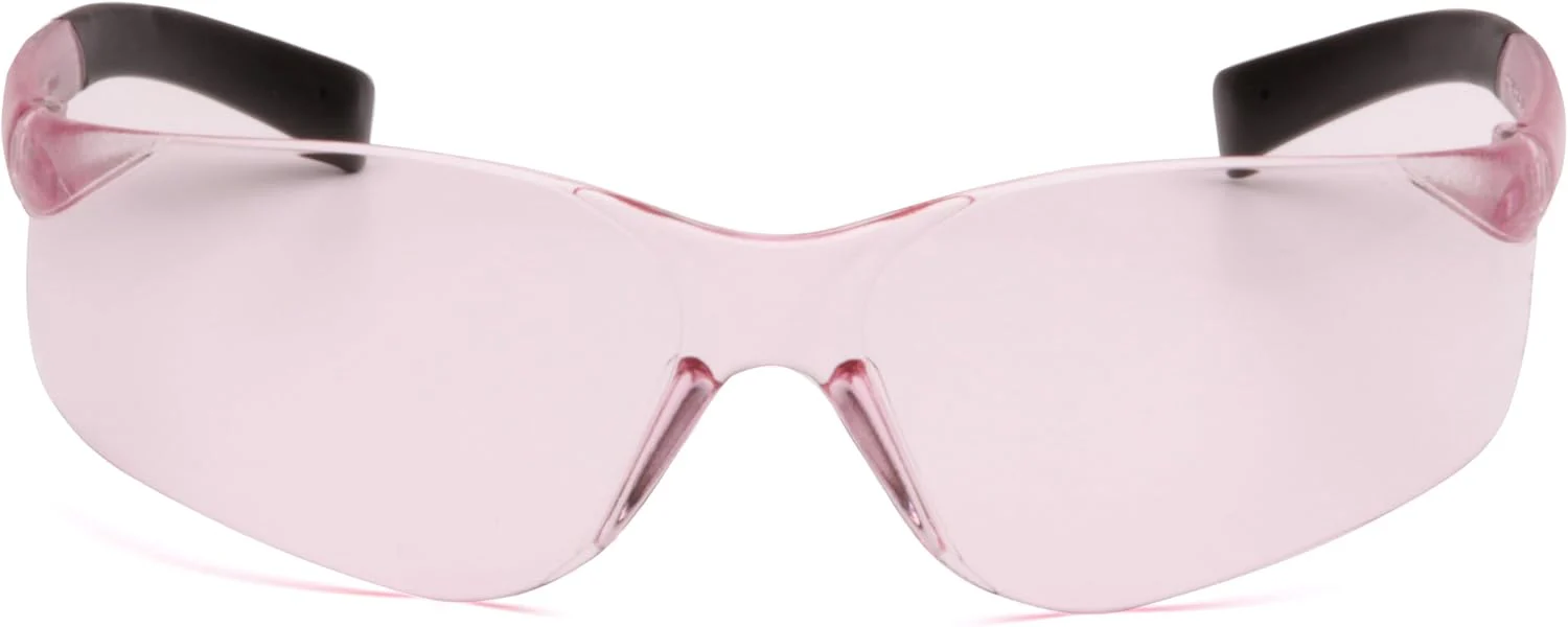 Pyramex S2517SN Mini Ztek Safety Glasses Pink Lens Pink Frame ANSI Z87+ - Image 2