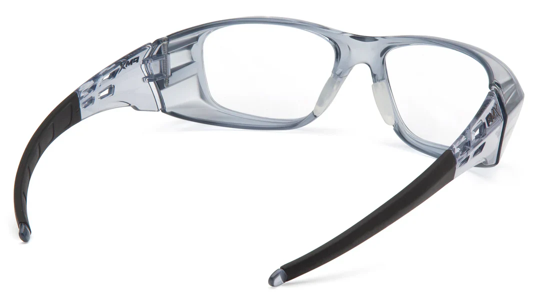Pyramex Safety Emerge Plus Full Readers - Clear Lens 1.5 |Translucent Gray Frame - Image 4