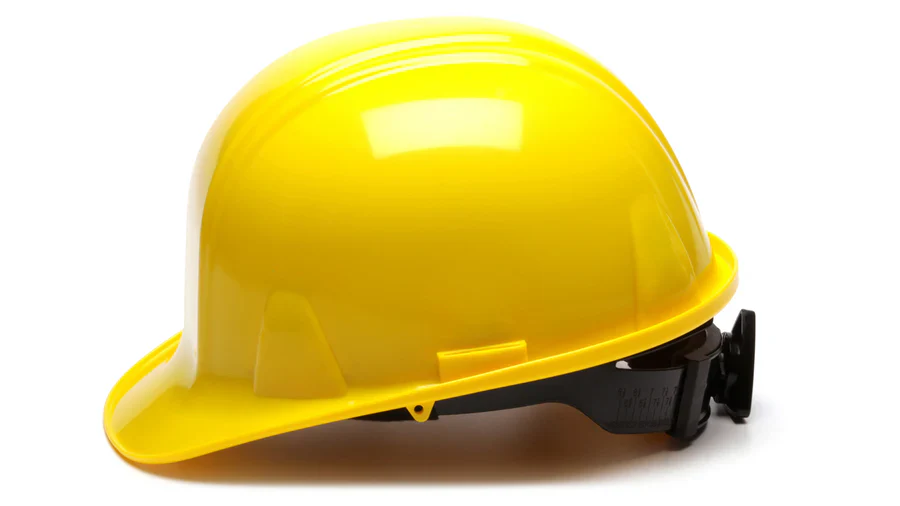 Pyramex Safety SL Series Cap Style Hard Hat, Yellow - Image 3