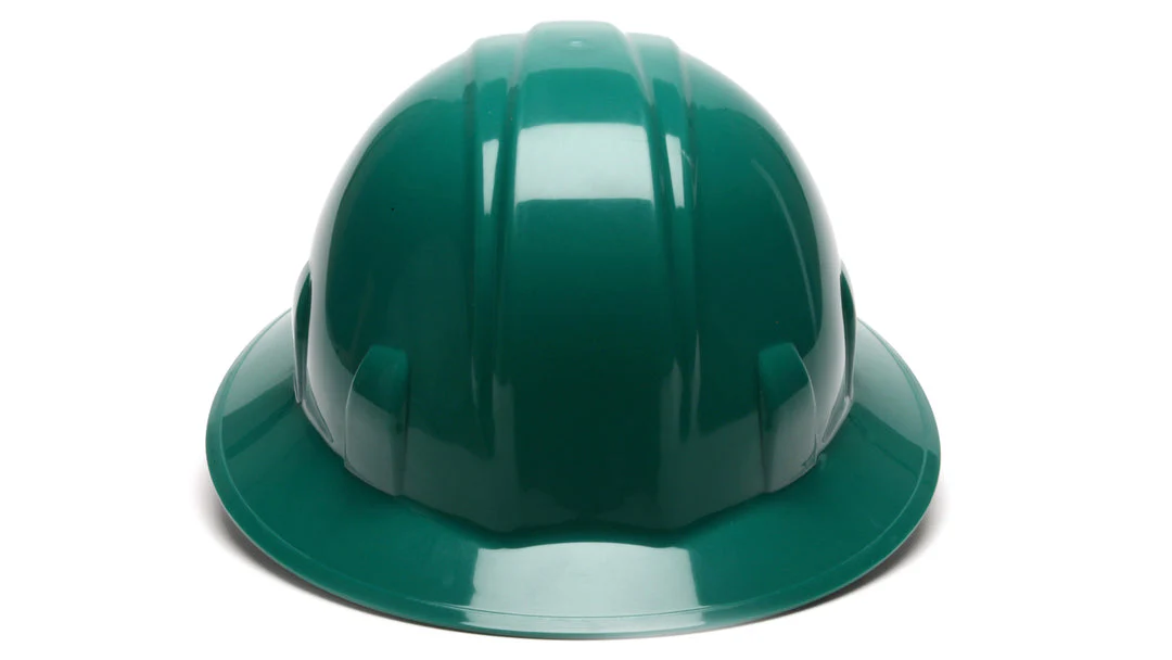 Pyramex Safety HP24135 SL Series Full Brim Hard Hat, Green - Image 2