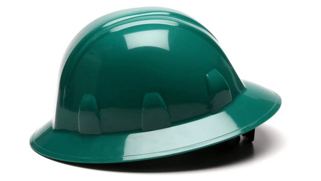 Pyramex Safety HP24135 SL Series Full Brim Hard Hat, Green - Image 3