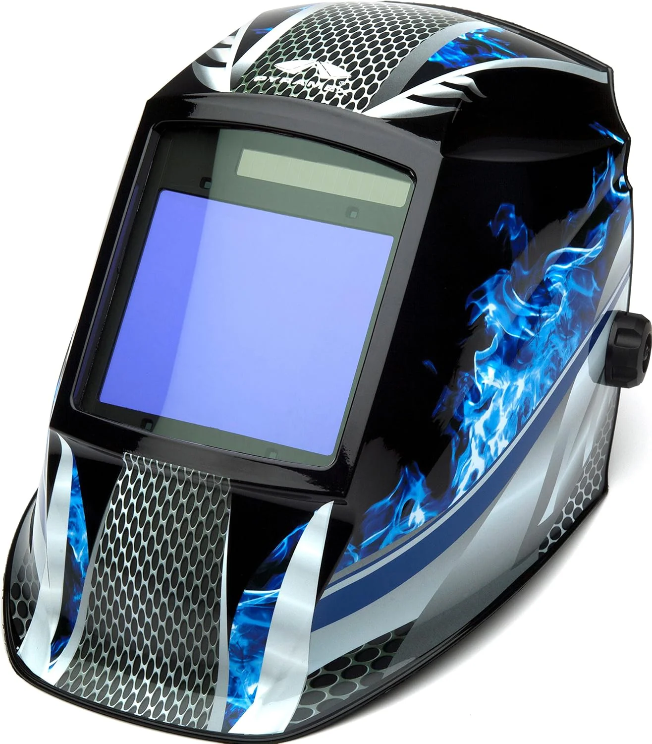 Pyramex Safety WHAM3030FM Leadhead Auto Darkening Welding Helmet, Fire Metal - Image 2