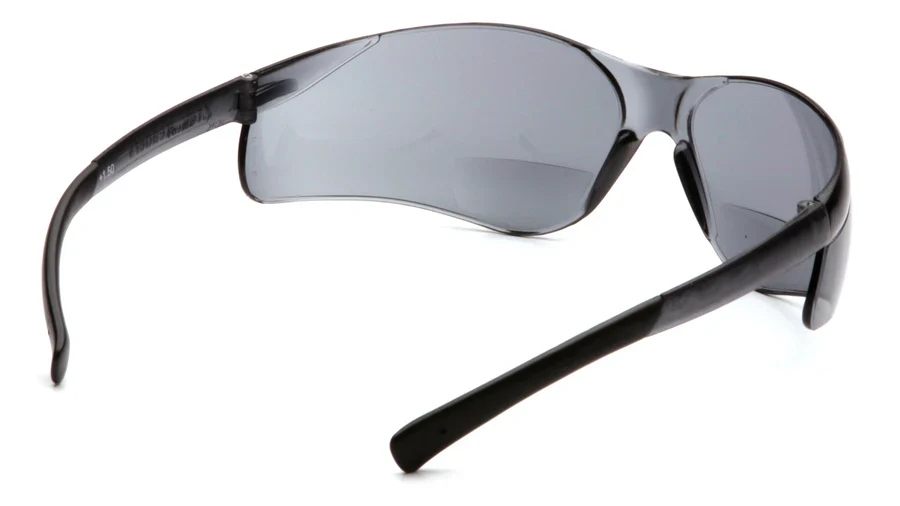 Pyramex Safety Ztek Readers Bifocal Safety Glasses Eye Protection, Gray Lens, 1.5 Diopters, One Size - Image 4